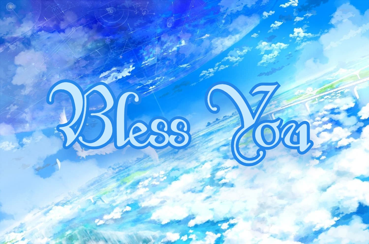 Bless You Banner Large